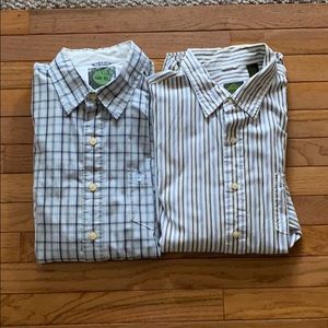 Bundle of TWO MENS TIMBERLAND SHIRTS